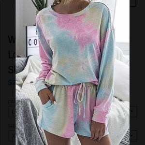 NWOT Romantichut TieDye Loungewear Pajamas